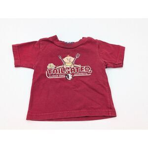 FSU Noles Vintage Football Florida State Tailgate Maroon Baby T-Shirt Size 6M